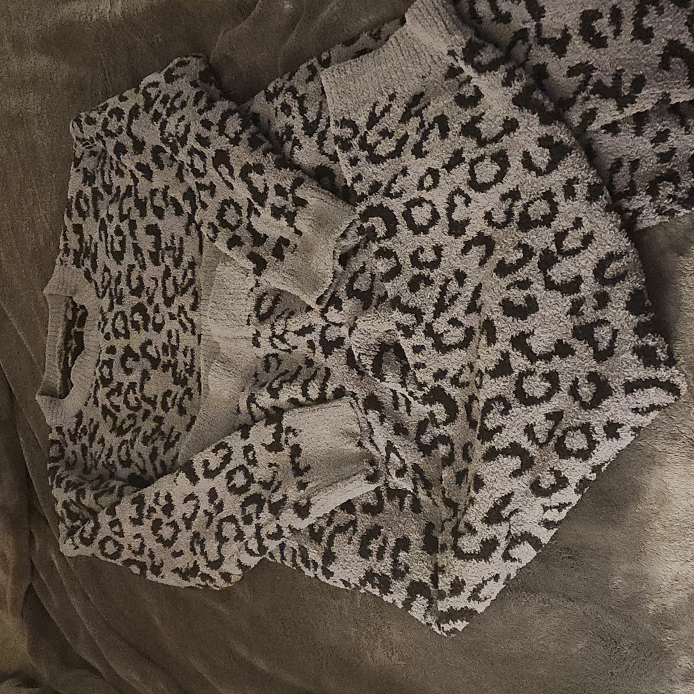 Size XL Lounge Set - Leopard print